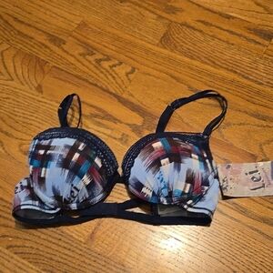 Colorful Patterned Women's Bra